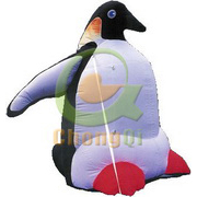 inflatable cartoon penguin